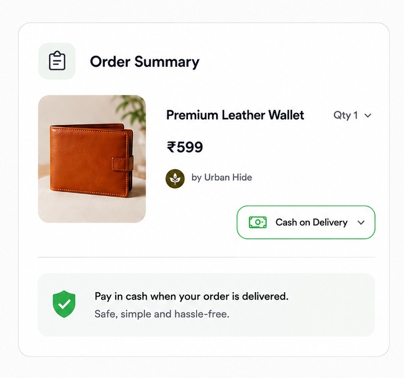 Cash on Delivery